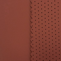 мебельная ткань Экокожа NAPPA (auto-microfiber) Nappa 2108 терракот-perfo