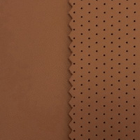 мебельная ткань Экокожа NAPPA (auto-microfiber) Nappa 114 лесной орех-perfo