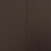 мебельная ткань Экокожа NAPPA (auto-microfiber) Nappa 2192 шоколад-perfo