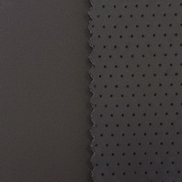 мебельная ткань Экокожа NAPPA (auto-microfiber) Nappa 2193 темно-коричневый-perfo